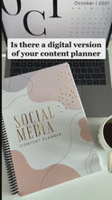 Load and play video in Gallery viewer, Digital Social Media Content Planner