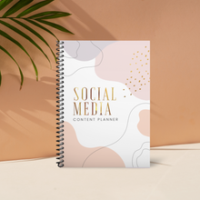 Load image into Gallery viewer, Social Media Content Planner Softcover