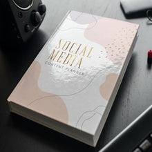 Load image into Gallery viewer, Social Media Content Planner - Hardcover
