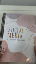 Load and play video in Gallery viewer, Social Media Content Planner - Softcover
