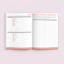 Load image into Gallery viewer, Content Marketing Plan Workbook